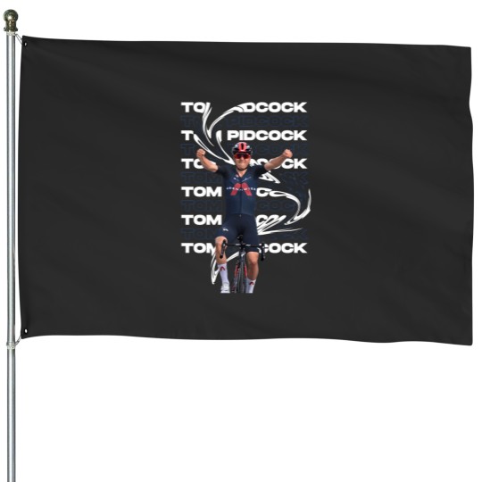 Discover Tom Pidcock   Brabantse Pijl 2021 House Flags