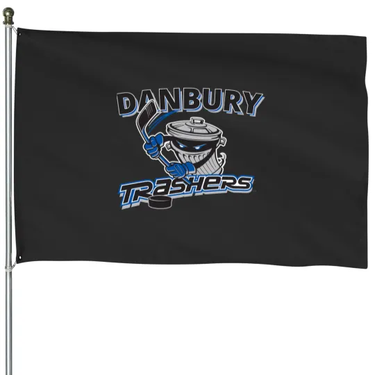 Discover Danbury trashers logo House Flags
