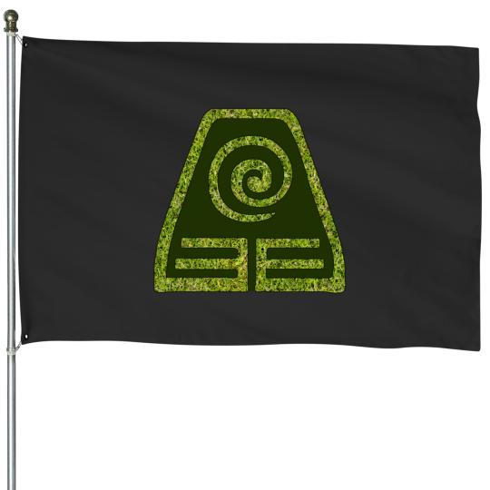 Discover The Last Airbender - Earth Kingdom Symbol 3110 House Flags