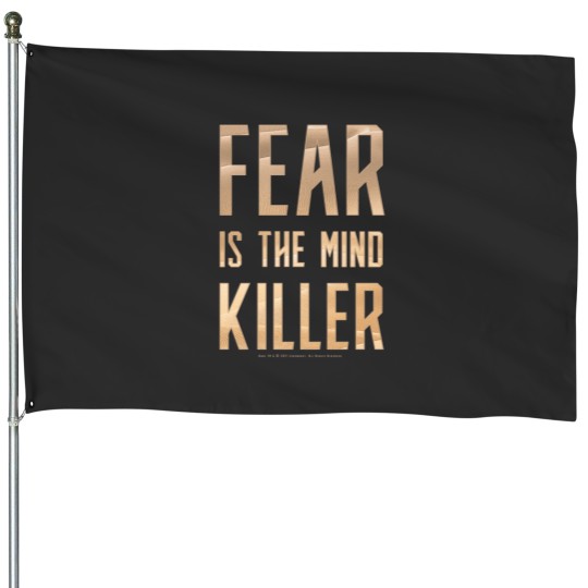 Discover Fear is the mindkiller Light House Flags