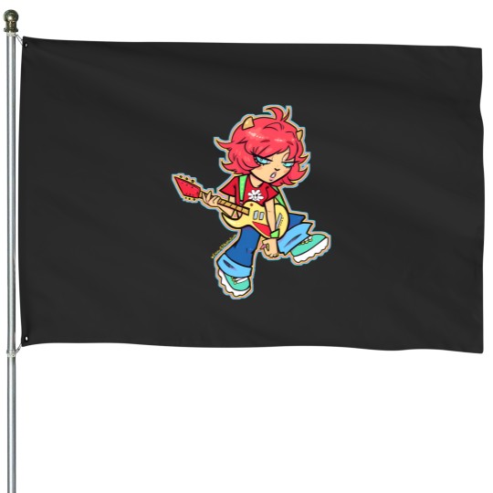 Discover U Jammin Good House Flags