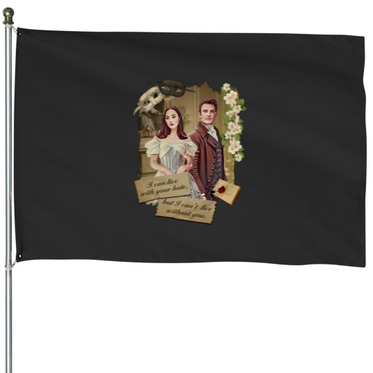 Discover Benedict  Sophie Bridgerton Portrait Netflix House Flags