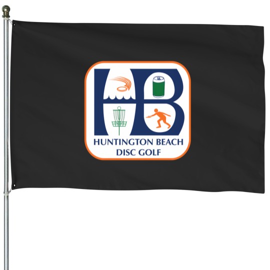 Discover Huntington Beach Disc Golf House Flags
