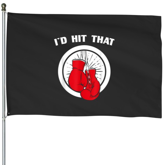 Discover ID Hit That Boxer Boxing 1 House Flags
