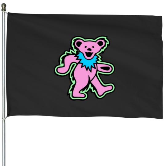 Discover Grateful Dead Band House Flag Collection - T-Shirts and More