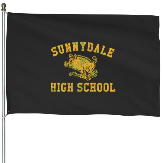 Discover Sunnydale High School 1 House Flags