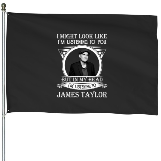 Discover I May Look Like IM Listening To James Taylor Legend House Flags