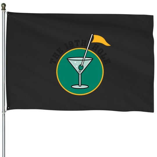 Discover Golf 19Th Hole 2 House Flags