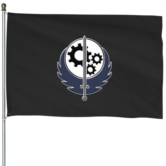Discover Brotherhood Of Steel House Flags