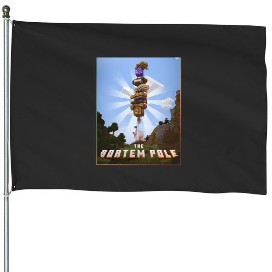 Discover Hermitcraft   The Boatem Pole No Copper House Flags