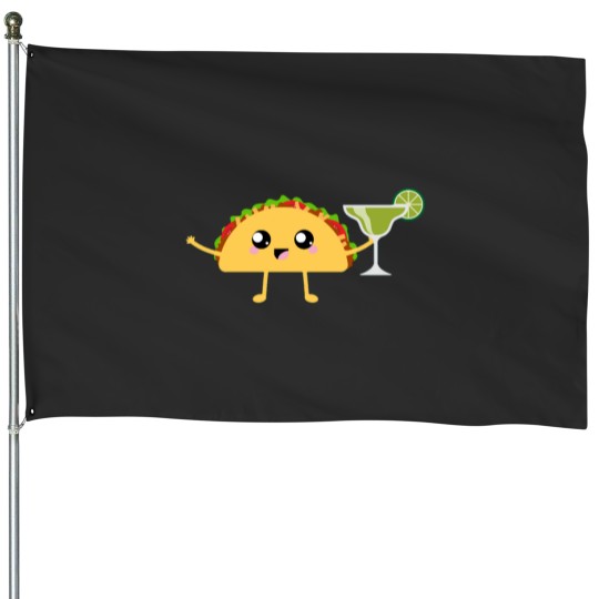 Discover Happy Taco House Flags