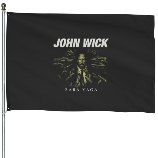 Discover John Wick TShirt - 6 House Flags