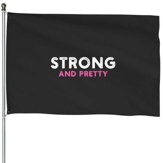 Discover gym workout strongman House Flags