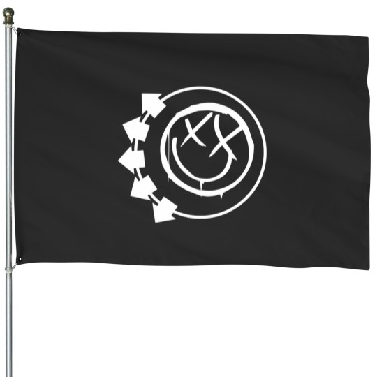 Discover Blink Eyes 182 Times House Flags
