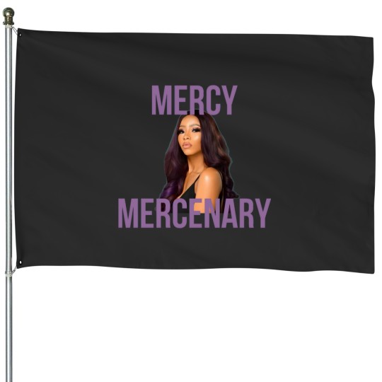 Discover Mercy Mercenary - Mercy Eke House Flags