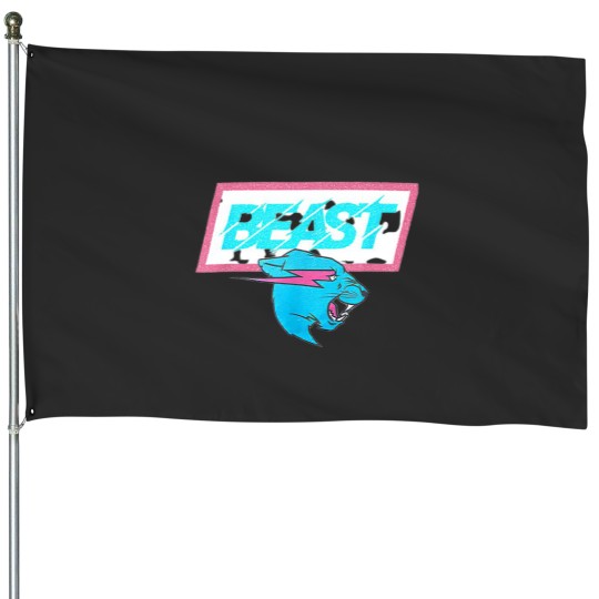 Discover funny beast gaming mr game 11 House Flags