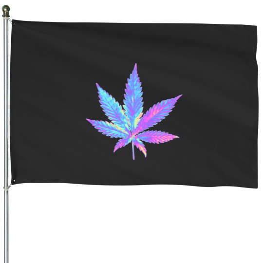 Discover Holographic House Flags