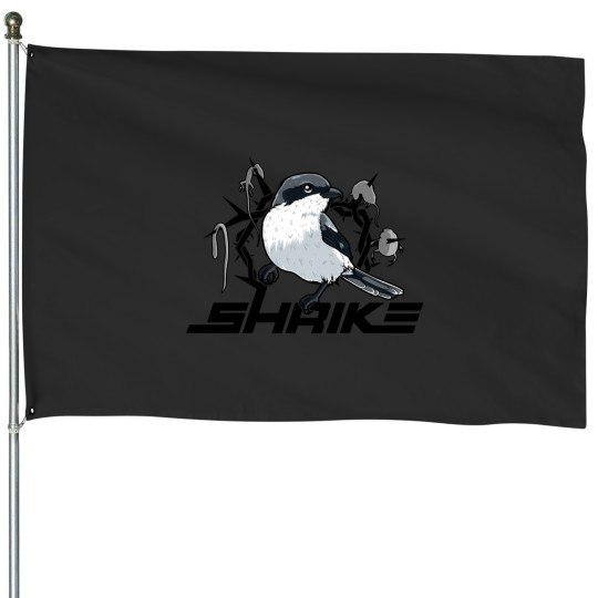 Discover Loggerhead Shrike House Flags