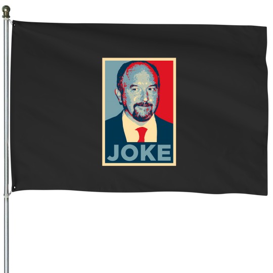 Discover Louis Ck - Joke Shepard Fairey Poster 1020 House Flags