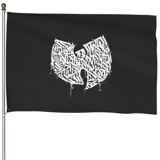 Discover The Wu. Calligraffiti Fan Art Logo. White House Flags