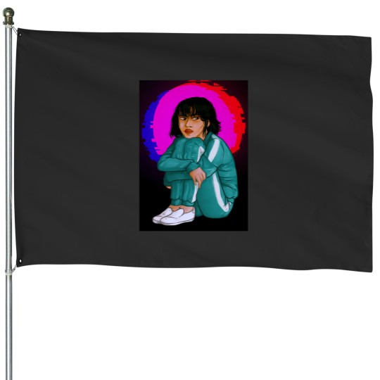 Discover Squid Cosplay Sae Byeok 067 House Flags