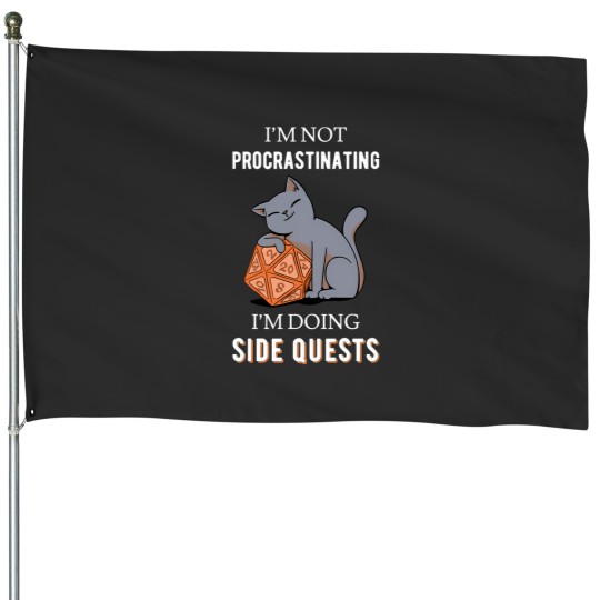 Discover Im Not Procrastinating Im Doing Side Quests Iii House Flags