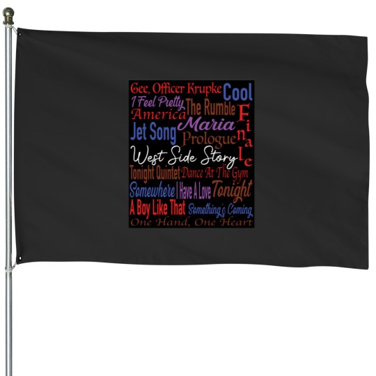 Discover West Side Story Song Titles  2931 House Flags