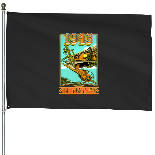 Discover The Battle Of Midway 1 House Flags