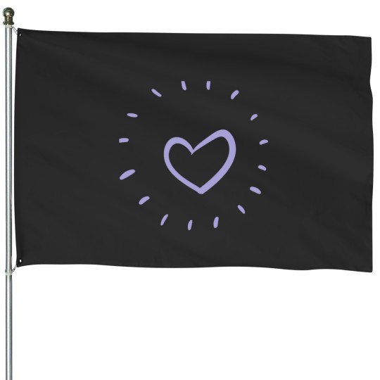 Discover Young at Heart House Flags