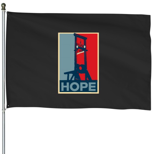Discover Guillotine-Chan Uwu Hope 831 House Flags
