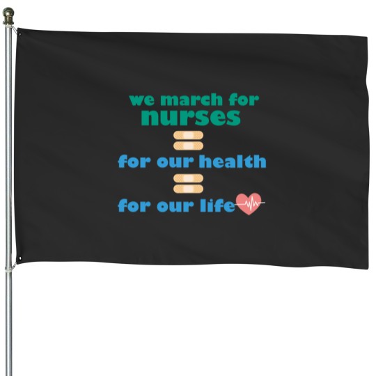 Discover WE MARCH House Flags
