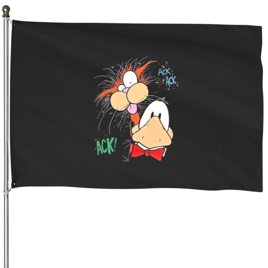 Discover Bloom County Bill the Cat Opus House Flags