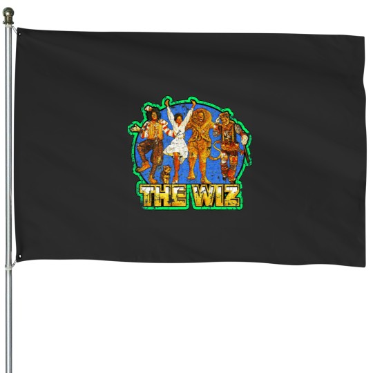 Discover Musical The Wiz 70s Vintagee House Flags