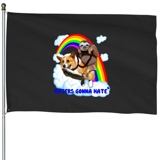 Discover Haters Gonna Hate House Flags
