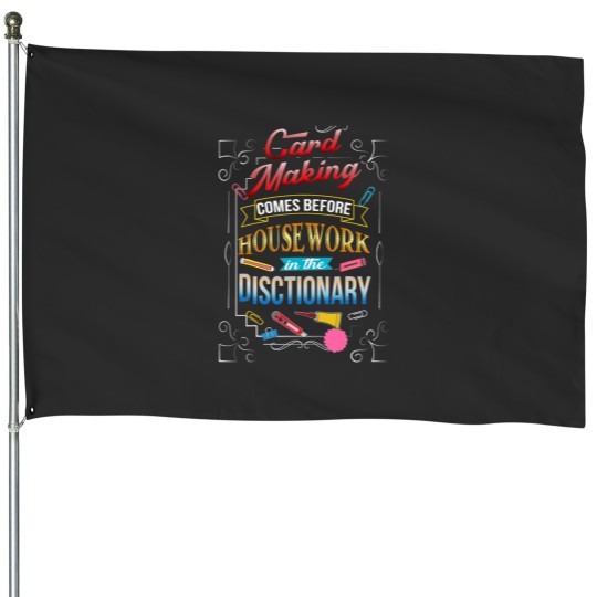 Discover card making comes bee housework crafts House Flags