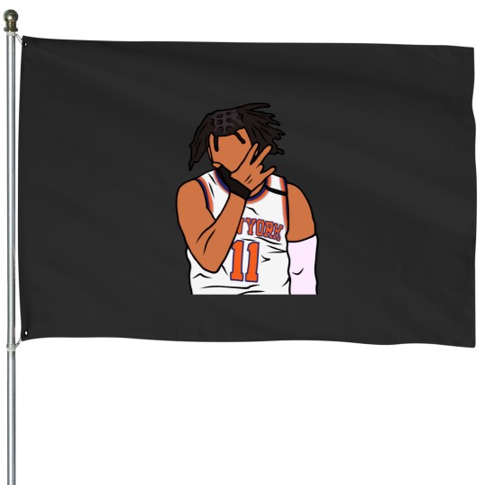 Discover Jalen Brunson 3 Point Celebration House Flags