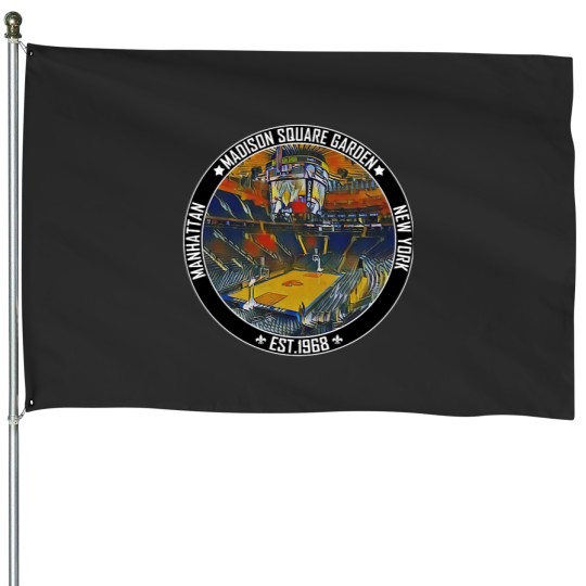 Discover Madison Square Garden MSG NYC New York House Flags