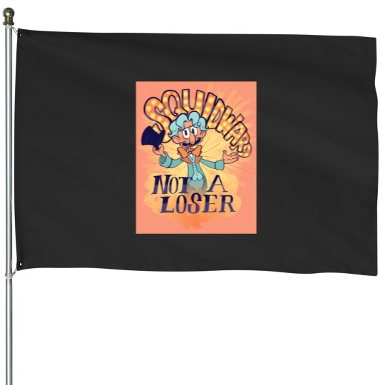 Discover Squidward  Not A Loser House Flags
