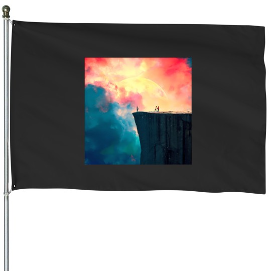 Discover Color Mountain High 2846 House Flags