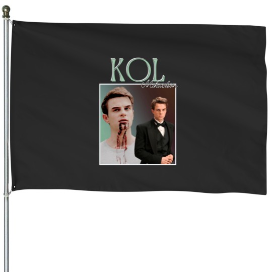 Discover Kol Mikaelson Vintage Heartthrob (1) House Flags