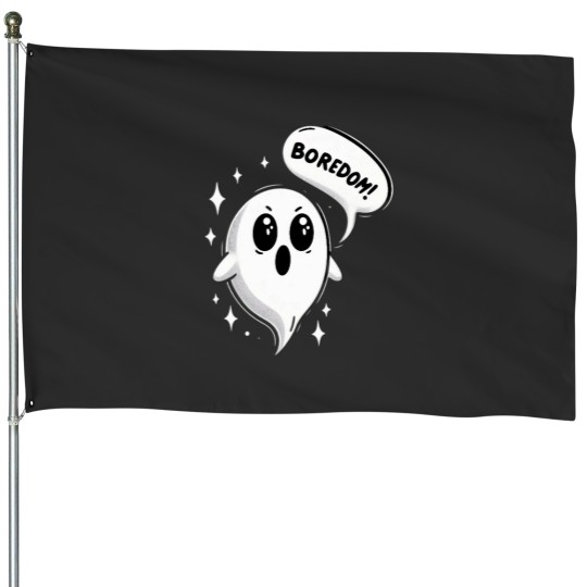 Discover ghosts Pulsating with the Colors Boredom nostalgias and Hope House Flags