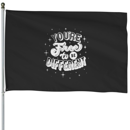 Discover Youre free to be different2615 House Flags