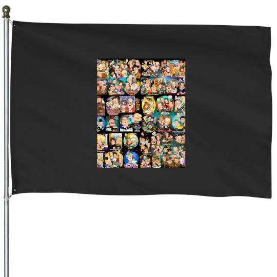 Discover 30 Years Of British Tv House Flags
