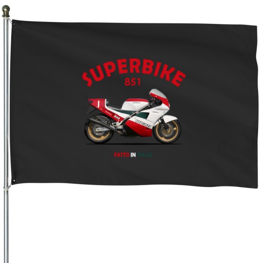 Discover 851 Tricolore Superbike House Flags