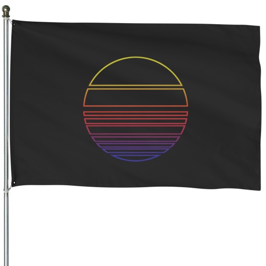 Discover Arizonna Sun House Flags