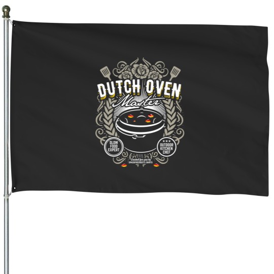 Discover Dutch Oven T Shirt Dutch Oven Master House Flags