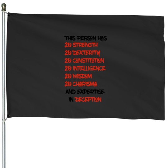 Discover This Person Has Expertise In Deception   Dungeonsdragons House Flags