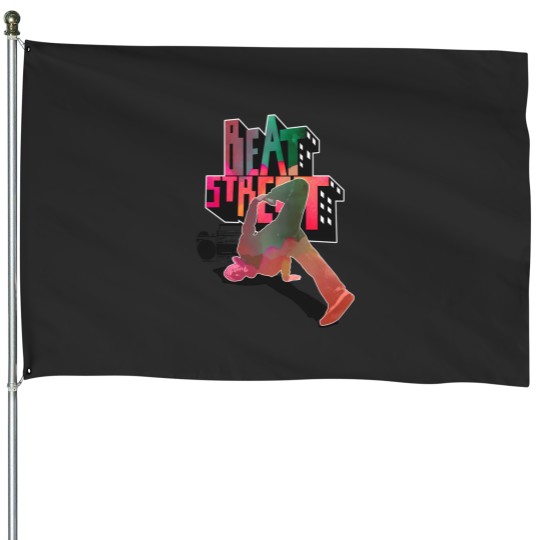 Discover 1980S Series Beat Street House Flags