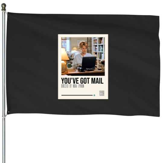 Discover You'Ve Got Mail Movie Poster (2) House Flags