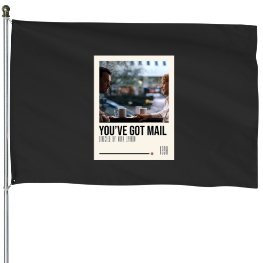 Discover You'Ve Got Mail Movie Poster (3) House Flags
